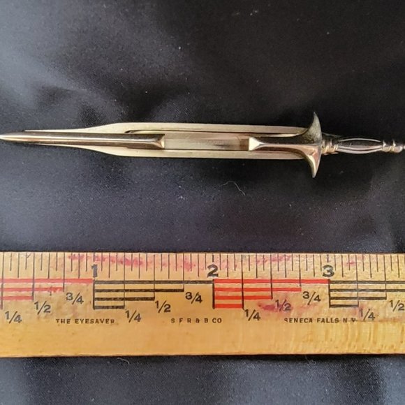 Vintage Swank Knife-Dagger/Sword Tie Bar - Picture 2 of 5